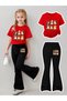 Girl's Spanish Style Leggings and T-Shirt Set
