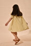 Strawberry Embroidery Cotton Dress Yellow - 7