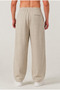 100% Raw Linen Wide Leg High Waist Very Loose Fit Men's Trousers 2Xs-10Xl - 4