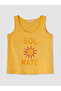 Yellow Crew Neck Women's Shorts Pajama Set from Güli̇s Gi̇yi̇m - 2