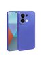 Redmi 15C Compatible Case Matte Soft Flexible Premier Silicone Cover T40444 - Cobalt Blue