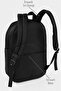 B-7 Daily Backpack Waterproof School and Travel Bag with Organizer Compartments - 5