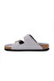 Arizona Big Buckle 1029346 Women's Slippers Gray Juststep - 2