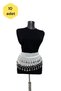 3809 Women's Şakira Belt - Tasseled Beaded Oriental Belt - Dancer's Belt - Dress Skirt Matching Tasseled Waist Belt (10 Pieces)
