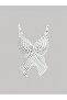 Double Front Twist Polka Dot Patterned Thin Strap Alaçatı Crop Top - 5