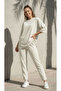 Women's oversized fit short sleeve basic modal two-piece set