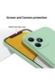 Solid Color Θήκη Σιλικόνης Green (Realme C51) - 5
