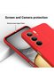 Solid Color Θήκη Σιλικόνης Red (Realme C75 4G) - 3