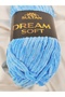 Dream Soft Velvet Dark Baby Blue Hand Knitting Yarn 100Gr. 120 Meters. (1 Piece) - Color: 927 - 3