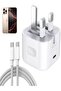 35W Fast USB C Power Adapter Plus Type C Cable for 16 Pro Max Fast charger Type C Wall Plug for Iphone 15 pro Max/16 Pro/16/16 Plus/15 pro/15