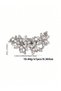 Fashion Crystal Flower Hair Clip Elegant Bridal Wedding Hairpin Summer Vacation Travel Hair Accessories for Women - 3