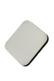 4Pcs Metal Top Wooden Base Silver Color Sand Pattern Wooden Turkish Coffee Cup Tea Mug Home Office Coasters Underlay - 5