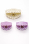 Seashell Design Hair Clip – Large Size Hairpin with Pink Effect, Strong Hold Stylish Accessory for Women & Young Girls - 3