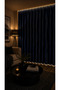 Premium Navy Blue Blackout Curtain, Heat and Sound Insulating, One Piece - 2