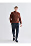 Esvab • Modern & Distinctive Stand Collar Long Sleeve Men's Knitwear Sweater - 2