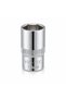1/4 11mm 6 Corner Socket Wrench Head Cr-V Steel