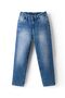 Denim Woven Full Length Jeans - Mid Blue - 2