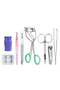 # Manicure Pedicure Set Stainless Steel Stylish Boxed Hand and Foot Care Manicure Set 9 Pieces Travel Size - 2