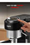 3 in 1 Semi Automatic Multi-Functional Capsule Coffee Maker | 1400W Power | Digital Touch Control | Stainless Steel | 1100ml | Black | OG1401EC | 2 Year - 5