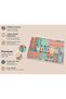 Colorful Welcome Written Non-Slip Base Decorative Doormat with Velvet Texture Modern Door Mat - 3