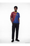 Gencc Quality V-Neck Barcelona Printed Men's Sports T-Shirt - 2