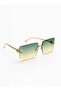 New Season Trend Green Women's Sunglasses - 3