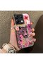 Redmi Note 13 Pro 5g Compatible Silicone Edge Hard Back Case Couple Phone Case Leopard Pattern
