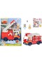 Bluey Fire Truck Figure Set Firetruck Bingo Bluey Bob Bilby Toy with Ladder 20 cm - 8