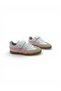 Comfortable Lace-Up Casual Sports Shoes Kids Unisex White-Pink Sneaker - 5