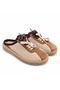 Women's Sneaker Slippers Genuine Leather Thick Sole Comfortable Daily Sports Slippers - 7