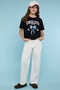 Typography Print T-Shirt with Crew Neck and Short Sleeves - 3