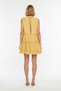 Women's Sleeveless V-Neck Ruffle Mini Dress %100 Cotton Woven Summer A-Line Cut Unlined Daily Casual - 5