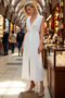 Women's Sleeveless V-Neck Maxi Beach Dress a Line Cutout Slit Viscose Polyester Woven Crinkle Casual
