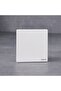 Blank Plate Aura White Single Cover Plate Wall Panel