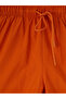 Orange Shortest Length Men's Swim Shorts - 7