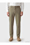 Beige Regular Fit Men's Trousers - 2