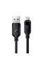 (C16-02) كابل USB-A إلى Lightning للشحن ونقل البيانات، بطول 1.2 متر، شحن سريع 2.4 أمبير