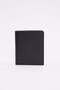 Men's Genuine Leather Black Card Holder Wallet with Compartments