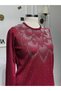 Women's New Season Nergiz Knitwear Fabric Stoned Imported Blouse - 2