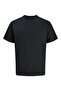 Men's Black Jjeorganıc Relaxed Tee Ss O-Neck Noos T-Shirt - 5