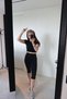Waist Corseted Capri Leggings - 4