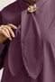 6408- Stylish Comfortable Tie-Detailed Woven Poplin Fabric Women's Shirt - 4