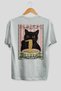 For the Love of Cats 28 Cats Printed White Oversize T-Shirt 100% Cotton Unisex Cat Lover Premium Design