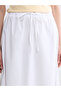 Esvab • Modern & Distinctive A-Line Skirt with Waist Drawstring - 5
