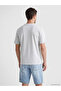 Trendlucky Regular Fit Thin Fabric T-Shirt with Difference in Color /03 - 3