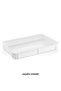 Pizza Dough Storage Container & Lid (60 X 40 X 7.5 cm) - (Polypropylene) – Shock-Resistant - Food-Safe - 4