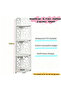 OneDcor Hollow Cutout PVC 4-Tier Corner Shelf, Multi-scene Freestanding Corner Storage Rack - 2