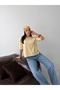 Premium Viscose Sausage Collar Half Sleeve Comfortable Fit Flexible Summer Knitwear Blouse - 2