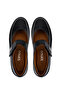 Women's Genuine Leather Black Comfort Shoes - 5