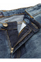 Men Slim Fit Badges Jeans - 4